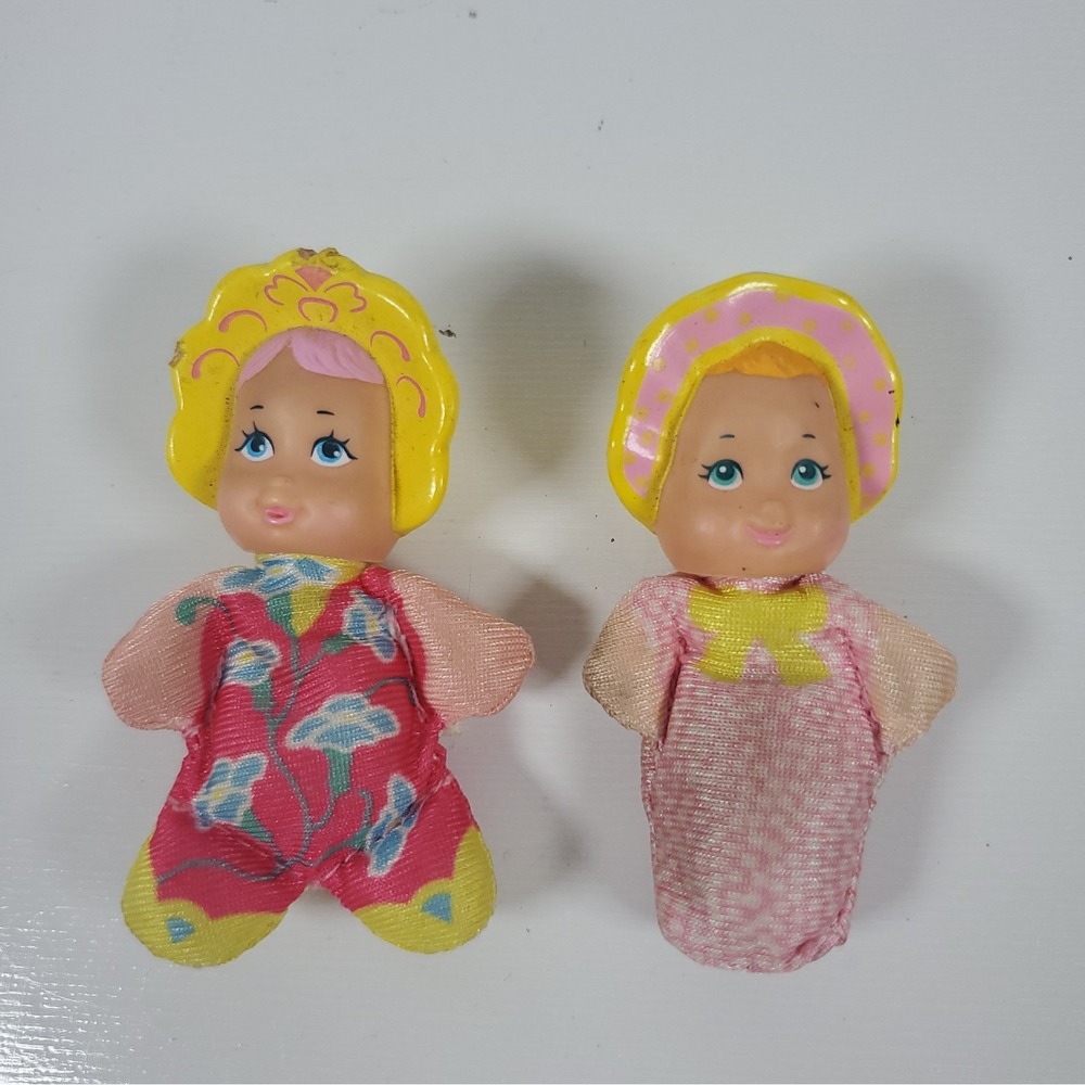 2 Lewis Galoob So Small Babies Baby Vintage 1989